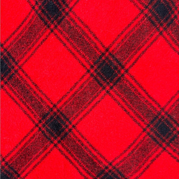 Talbots Women’s 6 Twill A-Line Red “Country Plaid” Lined Wool Blend Skirt - Picture 5 of 12